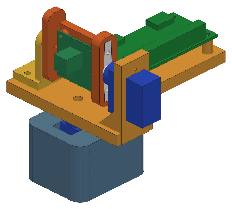 Pan/tilt camera mount