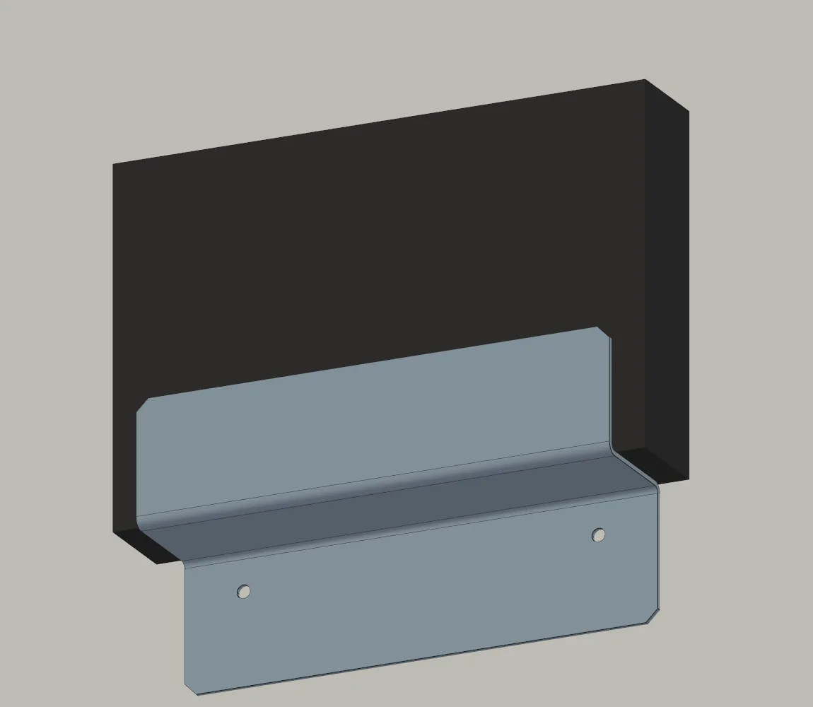 Wall bracket for a router